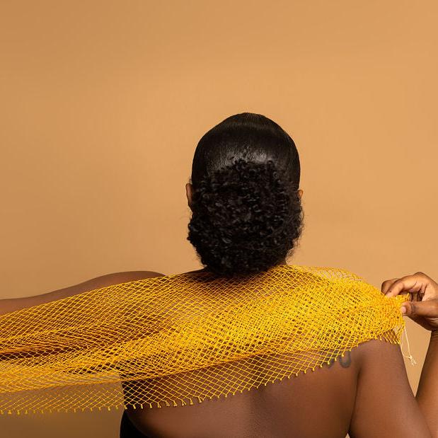 Oumeya-Éponge de bain exfoliante