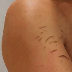 Oumeya-Gant Exfoliant en Soie de Murier