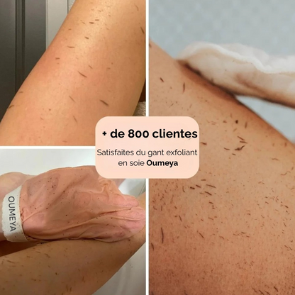 Oumeya-Gant Exfoliant en Soie de Murier