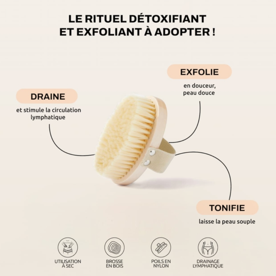Oumeya-Brosse exfoliante