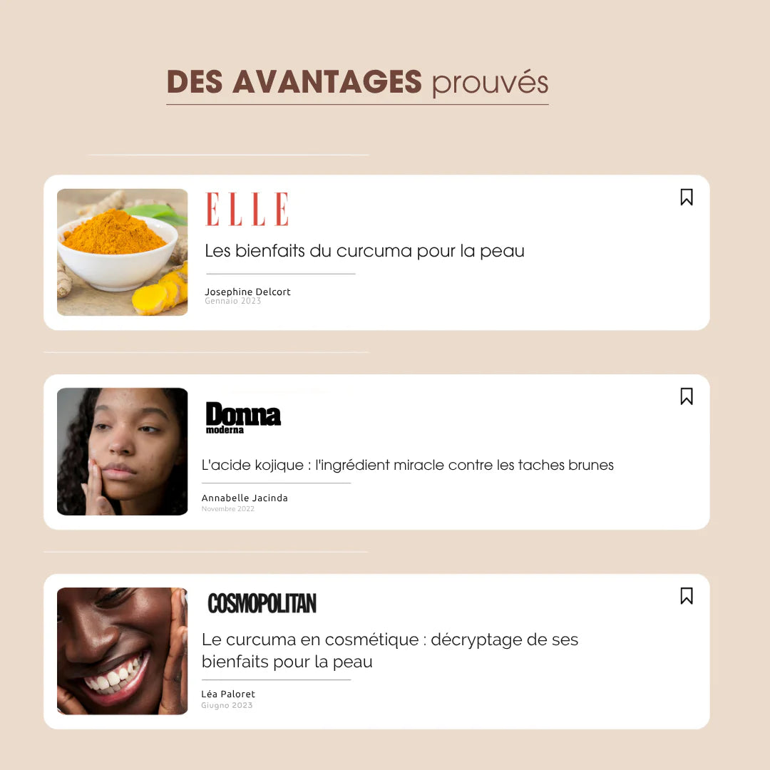 Oumeya-Savon Anti-Taches au Curcuma et à l’Acide Kojique